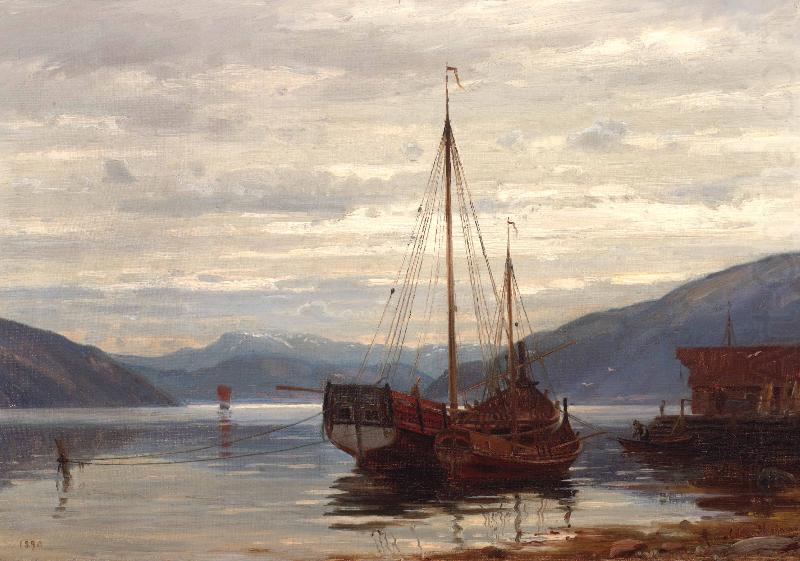 Parti fra Balestrand, Amaldus Clarin Nielsen